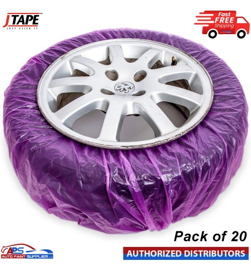 JTape WHEEL REPAIR MASK ,Fits upto 26'', 20 sheets per Box